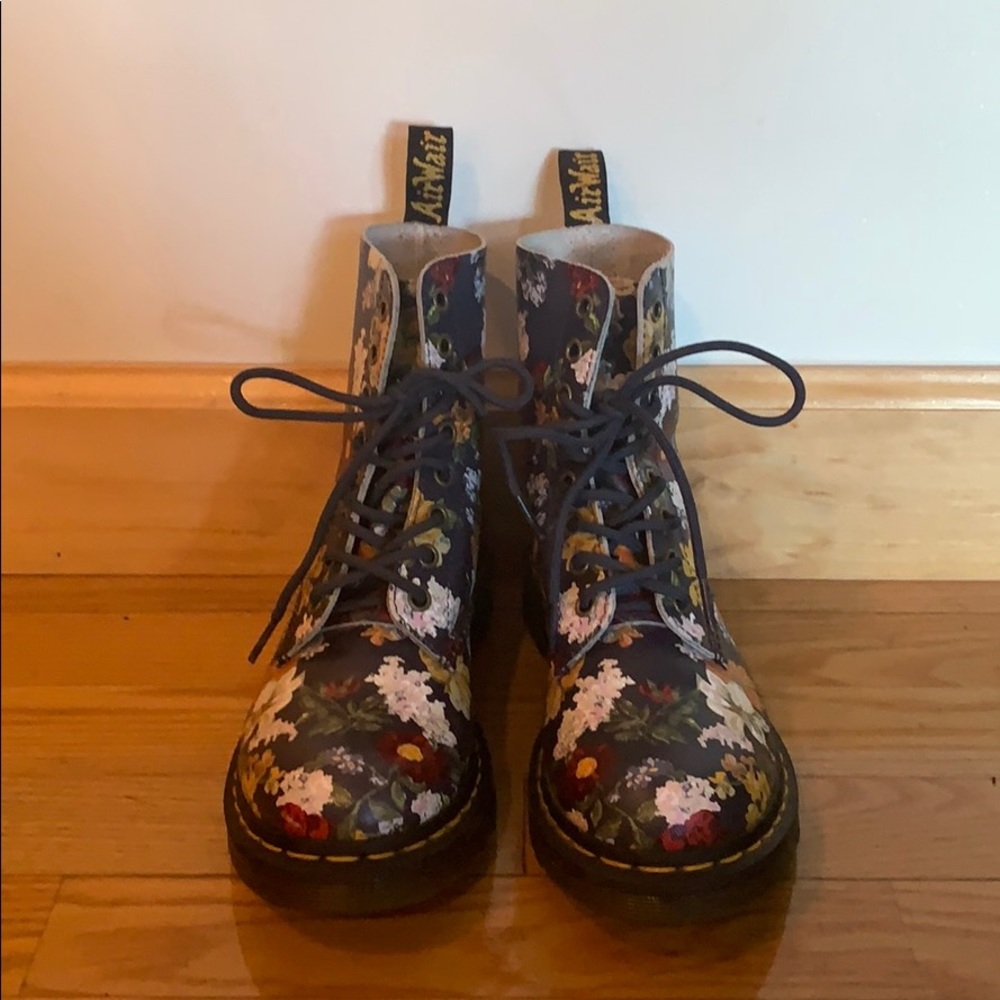 Floral Dr. Martens